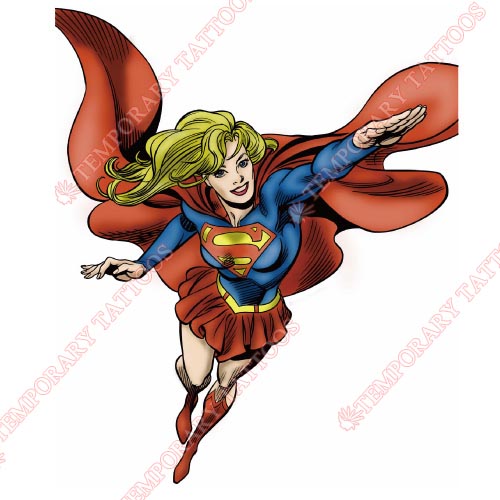 Supergirl Customize Temporary Tattoos Stickers NO.270